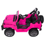 Elektrické autíčko Jeep Wrangler Rubicon Lift 4x4, 24V - ružové